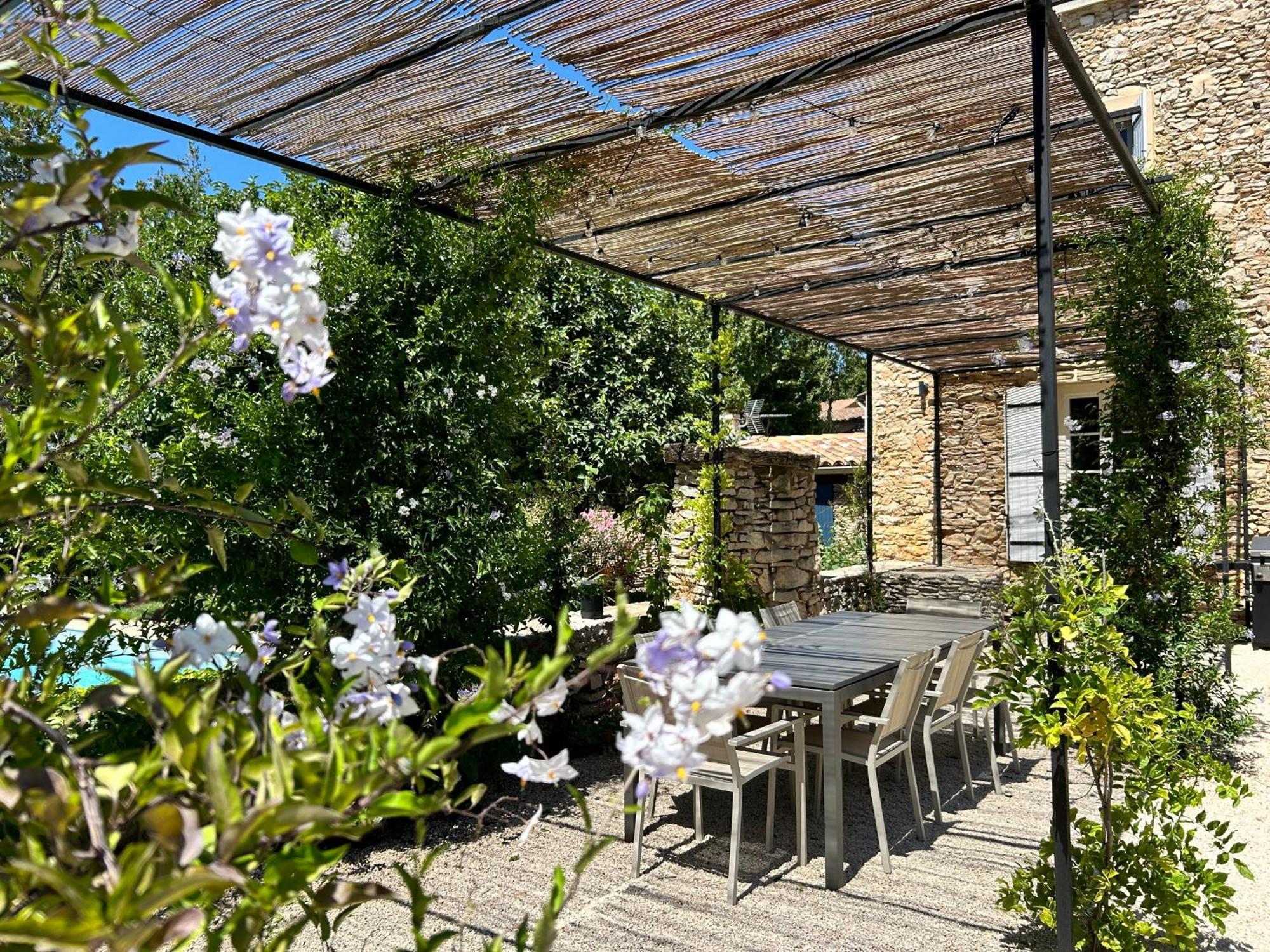 Provenzalisches Landhaus Les Martinets Am Fusse Des Mont Ventoux Villes-sur-Auzon Exterior photo